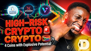 Crypto in South Africa: My High-Risk Portfolio (Pudgy, SPX6900, Virtuals, Doge)