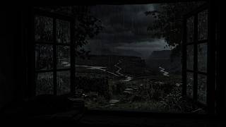 Gentle Rain & Distant Thunder at Night 🌙 (No Ads) | Relaxing Sounds for Deep Rest & Sleep