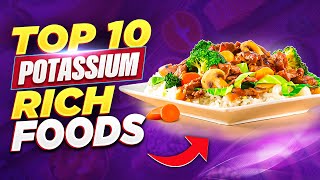 Top 10 Potassium Rich Foods | High Potassium Foods