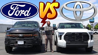 2024 Ford F-150 Tremor vs 2024 Toyota Tundra TRD: Which Truck Is Superior?