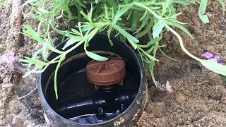 How your drip irrigation flush works
