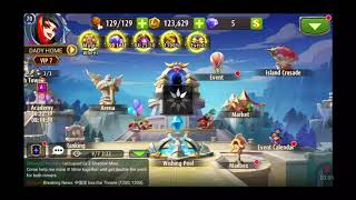 Magic Rush Hecate on Arena lev 70
