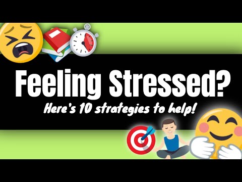 10 practical tips for dealing with stress | PE Buddy