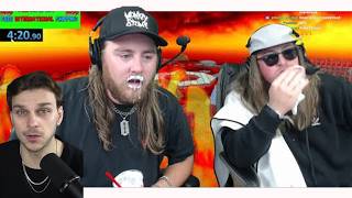 Blarg Reacts To His Friends BEING HILARIOUS
