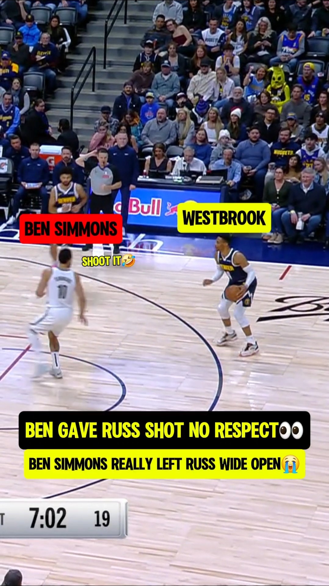 Russ got the ultimate DISRESPECT?