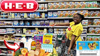 LET’S GO ON A WIC SHOPPING ADVENTURE TO H-E-B & EXPLORE THEIR AMAZING WEEKLY SAVINGS !