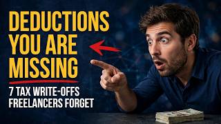 7 Tax Deductions Freelancers Always Miss (Stop Overpaying the IRS)