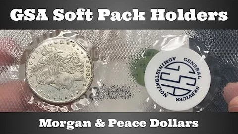GSA Soft Pack Holders - Morgan & Peace Dollars