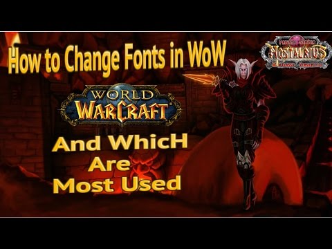 How to Change Fonts in WoW - The Fresh Vanilla Experience