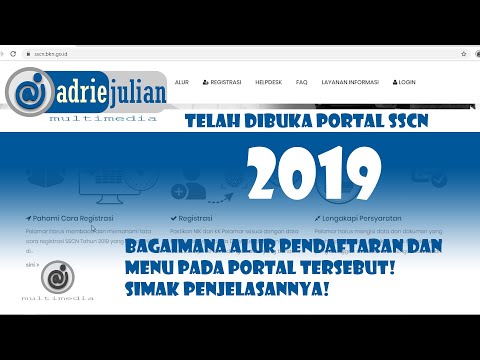 Portal SSCN Telah Dibuka! Alur Pendaftaran dan Menu Portal SSCN CPNS 2019