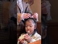 【2歳ヘアアレンジ】休日のモーニングにて☕️