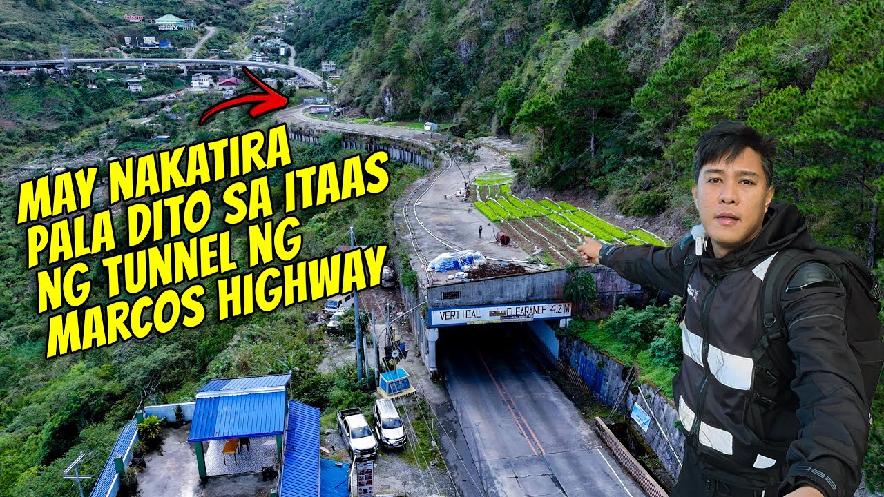 Ang Rock Shed Tunnel ng Marcos Highway