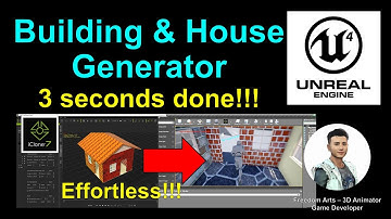Building Blocks and House Generator - 3D Modeling - Unreal Engine 4.26 Tutorial