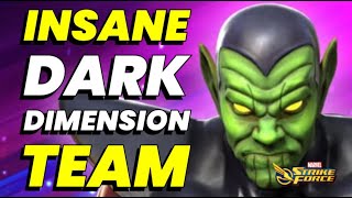 INSANELY OP DARK DIMENSION TEAM! PREPARE FOR DD7 NOW! DD6 & MYTHIC LEGENDARY | MARVEL Strike Force