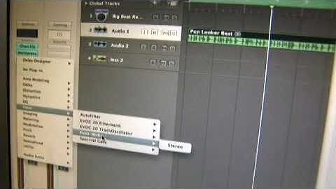 Using Filters in Logic Pro