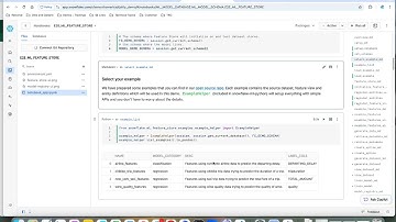 Snowflake E2E ML using Snowflake Notebooks, Feature Store,Snowpark ML and Model Registry