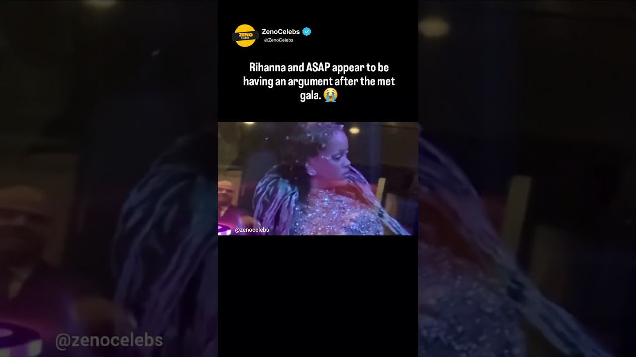 Rihanna & A$AP Rocky Met Gala DRAMA Explained 😱
