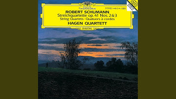 Schumann: String Quartet No. 3 in A, Op. 41 No. 3 - 1. Andante espressivo - Allegro molto moderato
