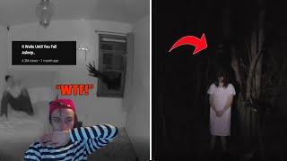 WHAT DID I JUST WATCH? [It Waits Until You Fall Asleep REACTION!] #shorts #reaction