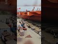 El momento más peligroso en la vida de un barco #short