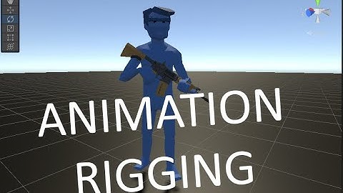 Unity Animation Rigging - Agregar un arma a tu personaje