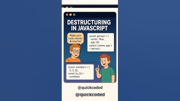 Stop Writing Messy Code! Use Destructuring 💡 (JS Pro Tip) #quickcoded #javascript #webdesign #css