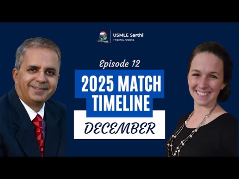 2025 Match Timeline: December | Residency Interview Prep | Program Outreach | Step 3 | SOAP thumbnail