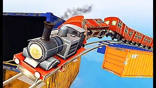 Impossible Train Sim - Level 17 Fail Because Crazy Funny Bug Using Lanceman Scot screenshot 4