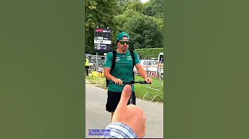 Fernando Alonso Speeding At Monza Circuit 