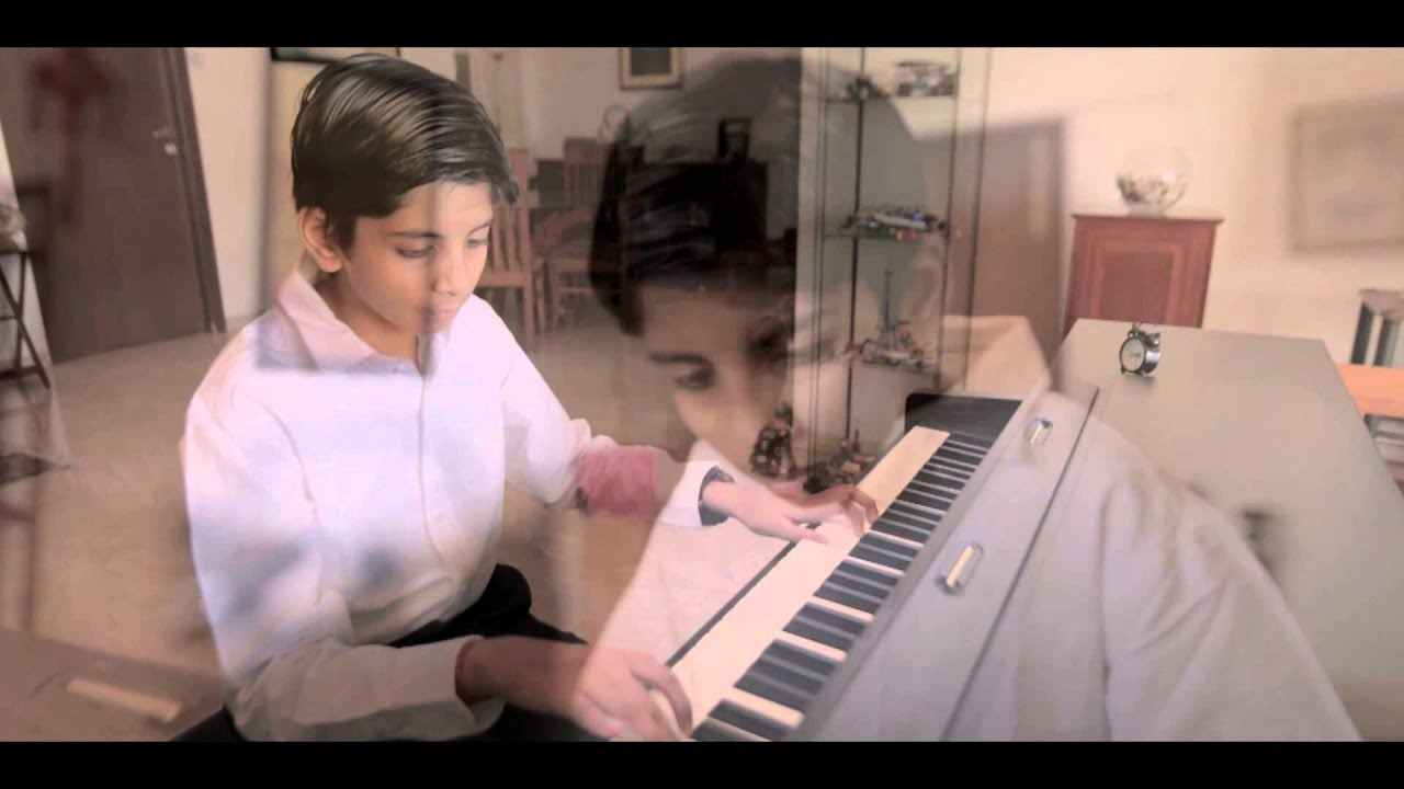 Samvit on piano. Official music video.