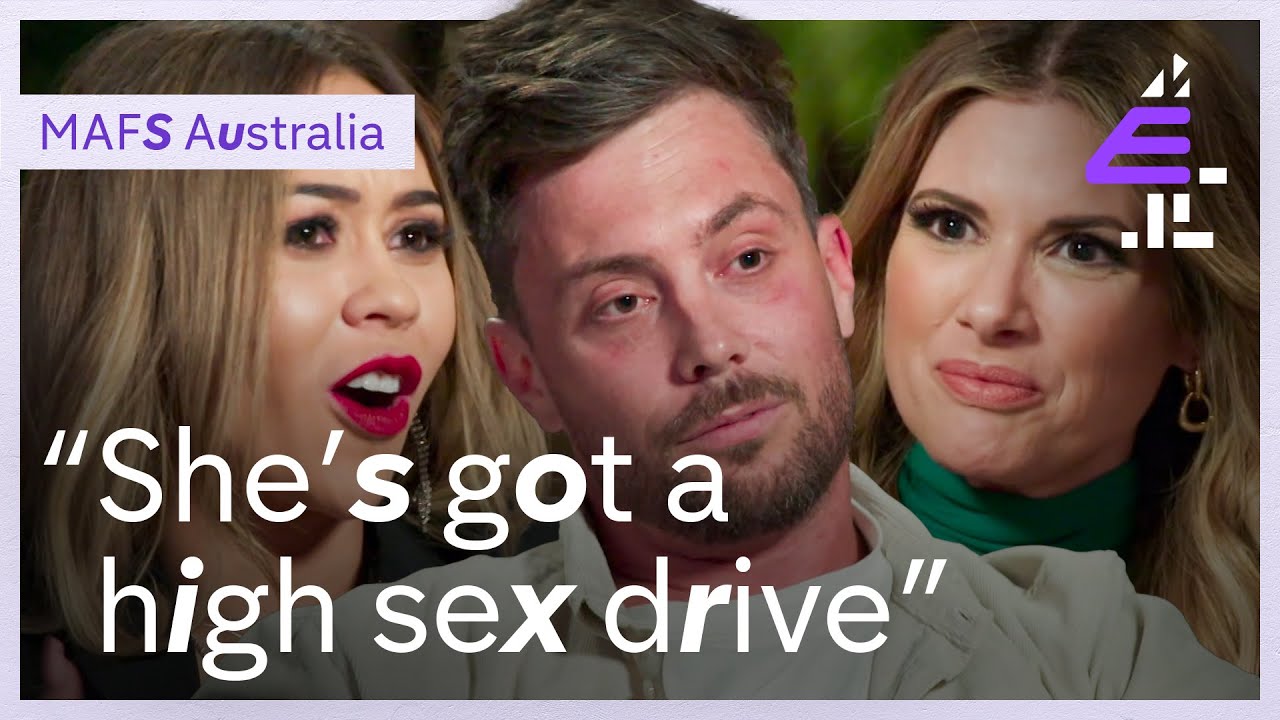 Her Sex Drive Is Through The Roof! Married At First Sight Australia image