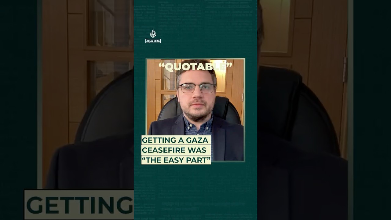 كان الحصول على وقف إطلاق النار في غزة "الجزء السهل".