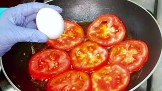 Tomatoes and Eggs are the easiest  breakfast you can make