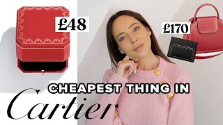 The CHEAPEST Item in CARTIER
