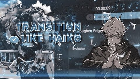 Transition like @HAIKO-XP in alight motion + xml  || manga edit tutorial