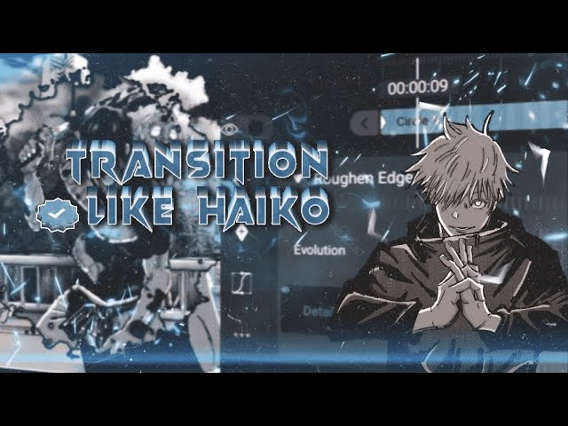 Transition like ‪@HAIKO-XP‬ in alight motion + xml || manga edit