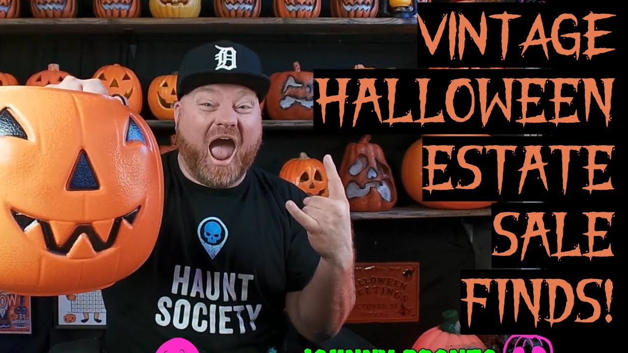 Unbelievable Halloween Items Found at an Estate Sale!