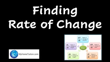 Finding Rate of Change | Differentiation | Additional Mathematics