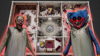 Playing hide and seek with granny poppy playtime 5 ⚠️💀Don’t get killed by granny 2 screenshot 4
