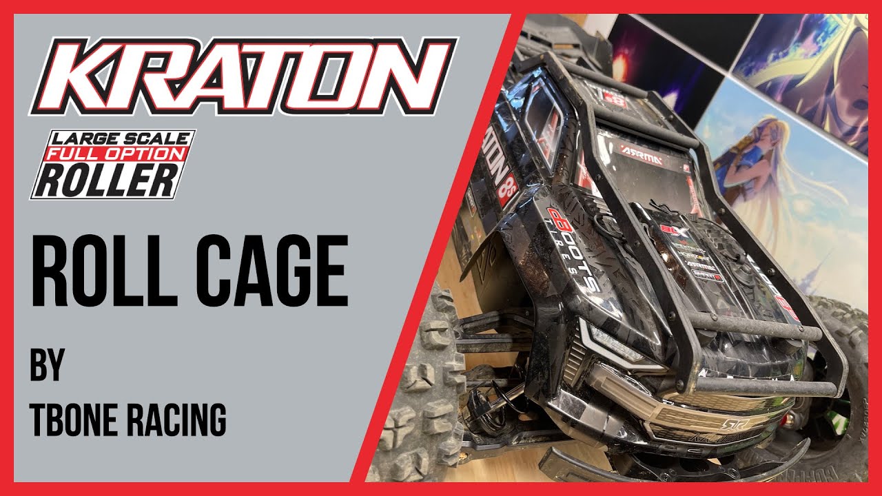 Cadre De Protection (roll Cage) En Nylon Pour Voiture RC ARRMA KRATON 8S/OUTCAST 8S 1/5 - NEUF