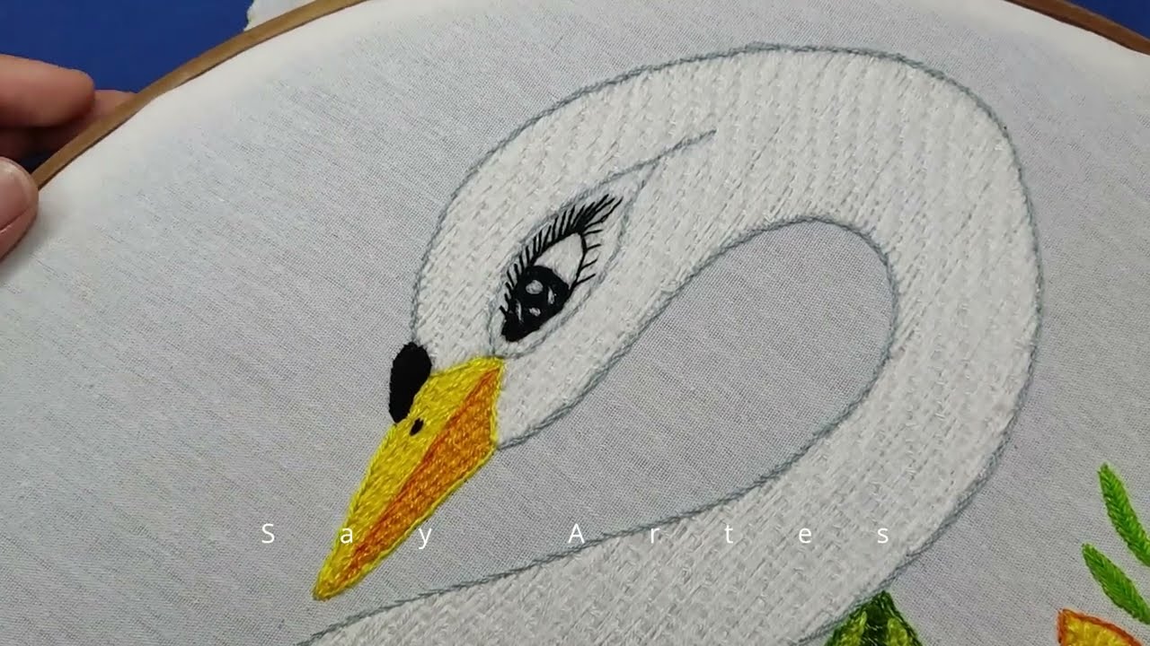 #206 - Puntada para cisnes | Say Artes