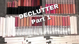 COLOURPOP Lipstick DECLUTTERING!! 💄 2018