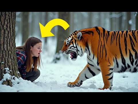 ОН ПРИВЯЗАЛ ЕЁ К ДЕРЕВУ В ТАЙГЕ… НО ТО, ЧТО СДЕЛАЛ ТИГР, ПОТРЯСЛО ВСЕХ | Шокирующая История,