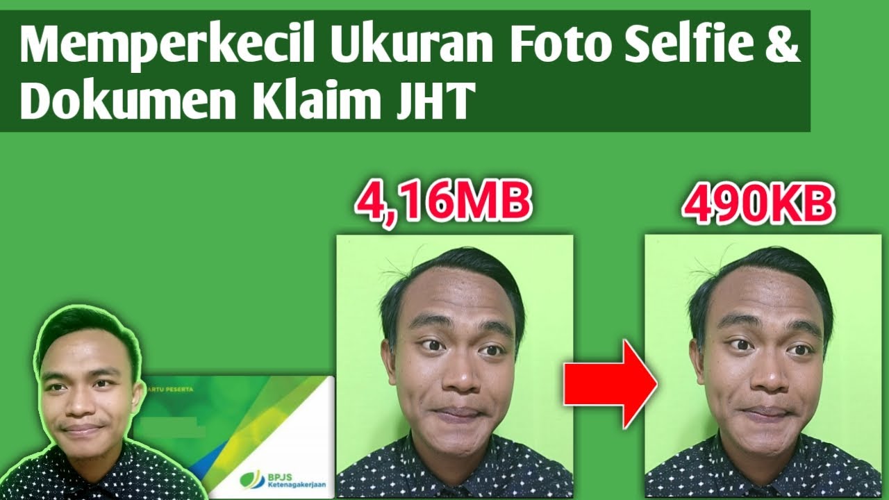 CARA MEMPERKECIL UKURAN FOTO 