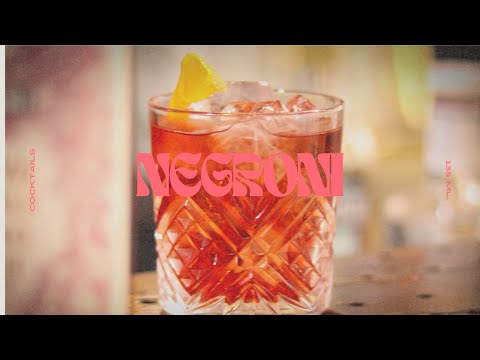 NEGRONI : COCKTAIL AU GIN ET CAMPARI !!