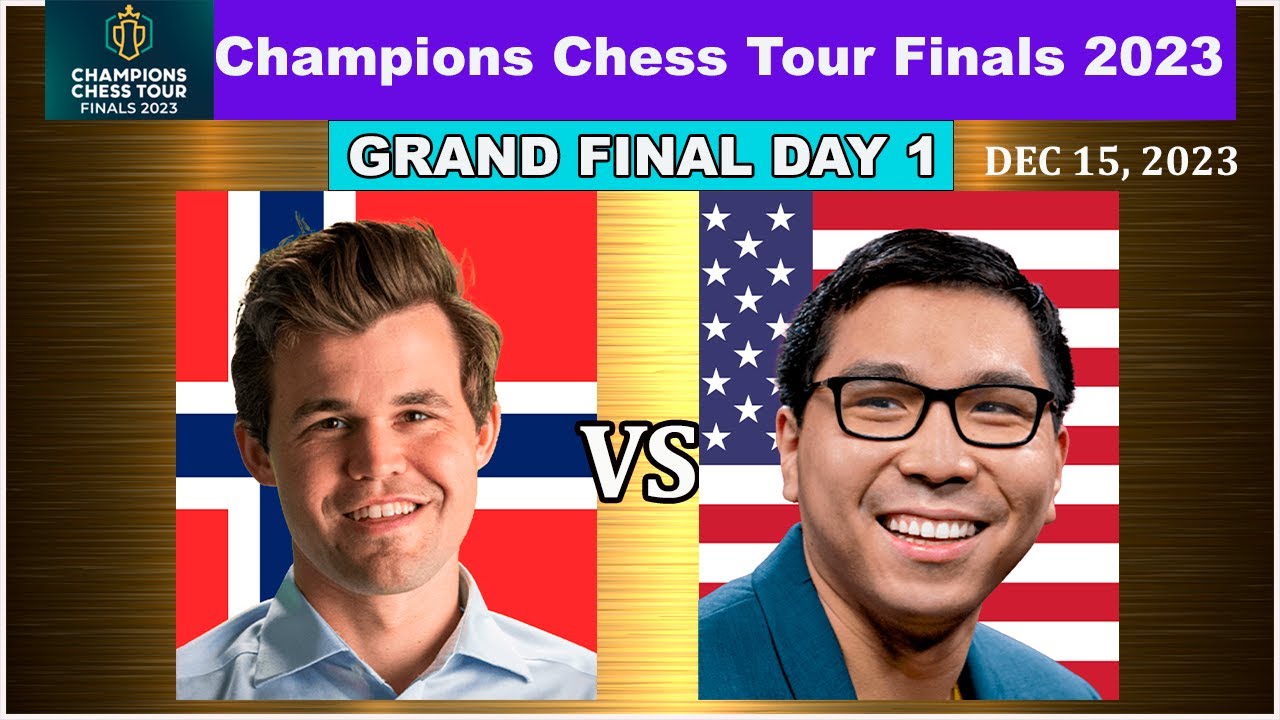 Fans cheer, Wesley So reacts after losing to Magnus Carlsen in Champions  Chess Tour finals