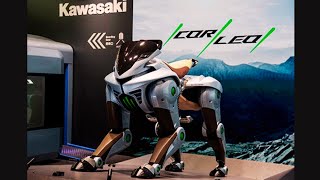 Meet the new Kawasaki CORLEO a four-legged robot that humans can ride