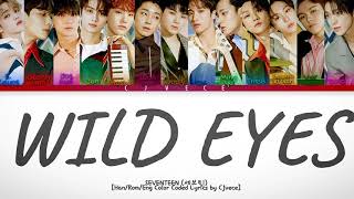 WILD EYES- SEVENTEEN (Cover) (Han/Rom/Eng Color Coded Lyrics) | Cjvece