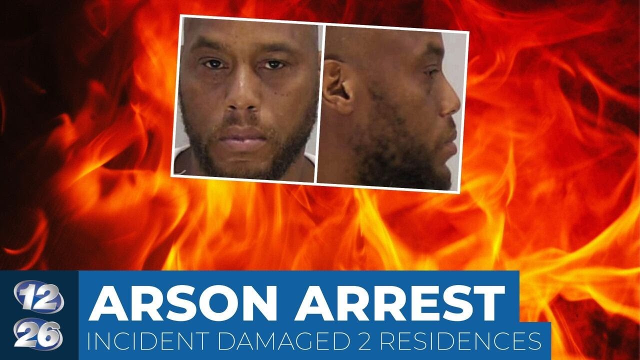 Man arrested on arson counts after domestic dispute - YouTube