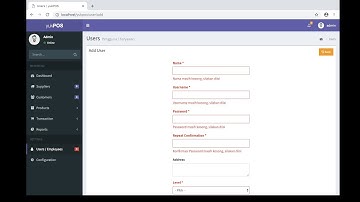 Add User Data + Form Validation Implementation [9]